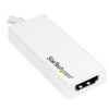 StarTech USB-C to HDMI Adapter - White - CDP2HDW, Cables & Adapters, StarTech - TiGuyCo Plus