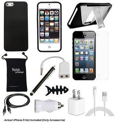iPhone 5 - 12-item Accessory Bundle - Great Value!, Accessory Bundles, n/a - TiGuyCo Plus