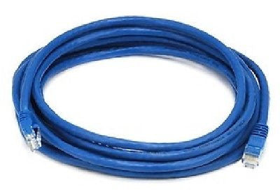 15 ft. Blue High Quality Cat6 550MHz UTP RJ45 Ethernet Bare Copper Network Cabl, Ethernet Cables (RJ-45, 8P8C), n/a - TiGuyCo Plus
