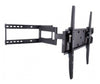 TECHly Full Motion TV Wall Mount - 23-55in - 50kg - Tilt 0 to -12 degrees - Swivel 180 degrees - VESA 400x400mm, Mounts & Holders, TECHly - TiGuyCo Plus