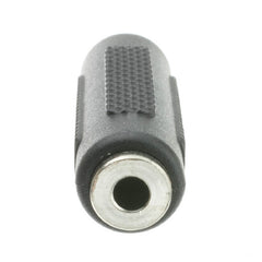3.5mm Female to Female Stereo Gender Changer - Black