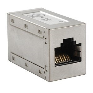 Cat5e Shielded RJ45 Mini Inline Coupler - Gender Changer, Ethernet Cables (RJ-45, 8P8C), TechCraft - TiGuyCo Plus