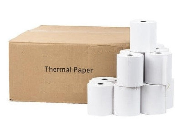 Thermal Paper Rolls, 3-1/8" x 225' - Per Roll - 5+ Rolls, 10+ Rolls or 50+ Rolls - White