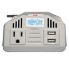 Tripp-Lite 200W PowerVerter Ultra-Compact Car Inverter with Outlet and 2 USB Charging Ports