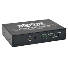 Tripp Lite 3-Port HDMI Switch for Video and Audio, Includes Remote, 1920x1200 at 60Hz 1080p, 2-Port and 3-Port Applications