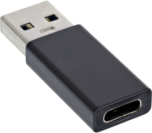 Adaptateur USB-C Type-C (USB 3.1) femelle vers USB 3.0 mâle - Noir