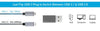 Adaptateur USB-C Type-C (USB 3.1) femelle vers USB 3.0 mâle - Noir