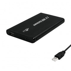 Boîtier externe pour disque dur USB 2.0 vers IDE 2,5" - Noir