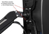 Universal Display Adapter for VESA Mounts/Brackets - Supports 17" to 27" Monitors - 1 Set - Black