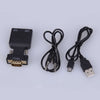 !     A     !    VGA Male to HDMI Female Video and Audio Converter - 1080P - Stereo Audio - USB Powered - Black, Converter, TGCP - TiGuyCo Plus