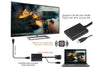VGA to HDMI Adapter with USB Audio & Power - Portable VGA to HDMI Converter 1080P - Black