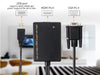 VGA to HDMI Adapter with USB Audio & Power - Portable VGA to HDMI Converter 1080P - Black