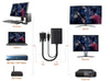 VGA to HDMI Adapter with USB Audio & Power - Portable VGA to HDMI Converter 1080P - Black