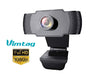 Vimtag Portable Webcam 2MP - 1080P HD With Microphone for Video Calls - USB - Plug and Play