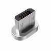 WSKEN Original Mini 1 and Mini 2 - MicroUSB Magnetic Metal Plug Connector for Androids - Silver