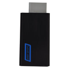 Wii to HDMI 1080P Converter - Full HD for Wii To HDMI Adapter with 3.5mm Audio Output - Black