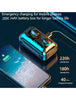 Wireless Earbuds TWS F9-5 Bluetooth 5.0 LED Display Earphones 9D Stereo Sport Music Waterproof Headset - Black