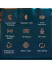 Wireless Earbuds TWS F9-5 Bluetooth 5.0 LED Display Earphones 9D Stereo Sport Music Waterproof Headset - Black