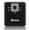 Wireless Bluetooth Stereo Audio Music Receiver with FM Transmitter Function - Black