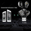 XG17 TWS Bluetooth 5.0 Earphone Stereo Wireless Earbus HIFI Headset with Mic - Black