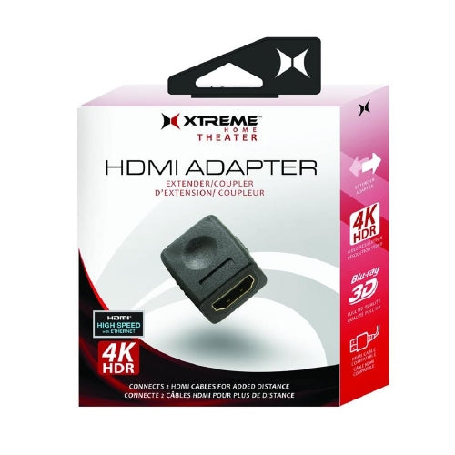 XTREME HDMI Extender/Coupler F/F Adapter - Black