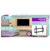 XTREME 32" -55" Ultra Slim Fixed TV Wall Mount - 80lbs (40kg) - VESA 400mm x 400mm - Black - 18015
