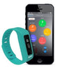 XTREME XFit Bluetooth Activity Tracker Watch - LIVE.TRACK.INSPIRE. - Turquoise & Grey
