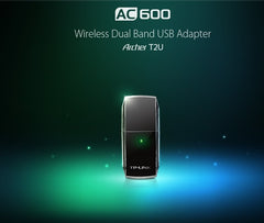 tp-link AC600 802.11ac Wireless Dual Band USB Adapter - TL-ARCHERT2U